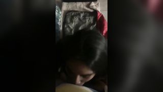 Amateur Latina with Big Tits Giving a Blowjob - 8 image