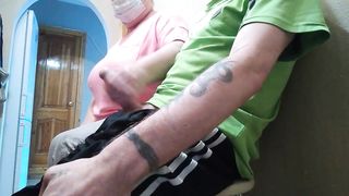 a stranger jerks off to me in the corridor of the polyclinic - 14 image