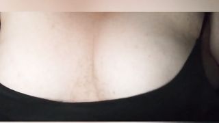 BBW Teasing her Tits Compilation - 11 image