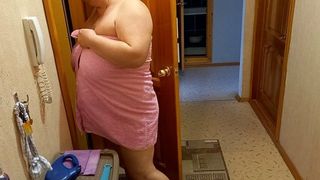 doggy style sex and blowjob to a courier - 1 image