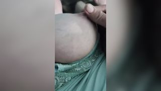 Playing and Sucking my Wifes Big Tits and she Orgasms - 3 image
