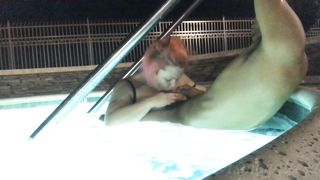 Outside Public Fuck in Hot Tub with my StepSon - 6 image