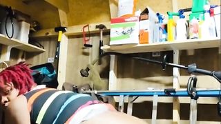 Beautiful BBW Wife Gets Mad & Husband for Talking too much & Rhode Dick like a Savage Sucked - 13 image