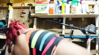 Beautiful BBW Wife Gets Mad & Husband for Talking too much & Rhode Dick like a Savage Sucked - 6 image