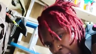 Beautiful BBW Wife Gets Mad & Husband for Talking too much & Rhode Dick like a Savage Sucked - 8 image