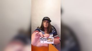 Lisa Sparxxx Unboxing of Pornhub Merch - 9 image