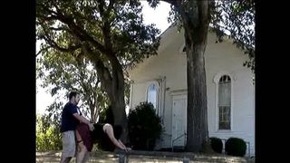 DD Taking Sadie to Church - 1 image