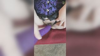 Goth Girlfriend Fucking her new Toy! - 10 image