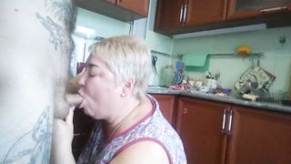 jerking off and doing blowjob - 12 image