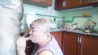 jerking off and doing blowjob - 13 image