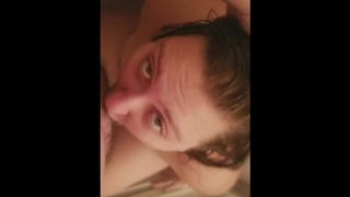 Roomate Cums on my Face in Shwoer - 1 image