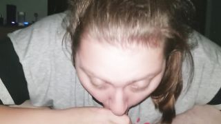 Best Head ever by Blonde Teen Roomate - 10 image