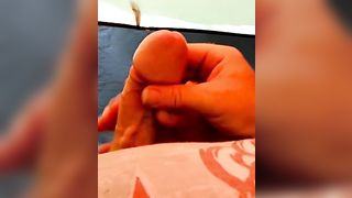 BBW Stroking Hubby's Huge Cock before Hungrily Eating his Cum in Tent Camping. - 7 image