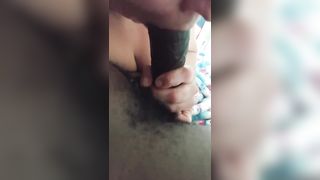 Submissive Wife Sucks Cum from BBC keeps Sucking - 7 image