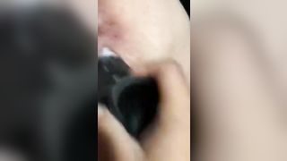 Dino taking the 8 1/2 in Dildo