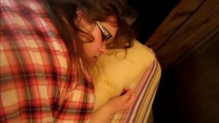 Nerdy Girl Gets Pussy Stretched Out & Cream Pie Balls Deep - 1 image