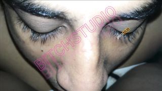 Sri Lankan Wife Sitting her Lover Face & Suck his Cock 69 - 10 image