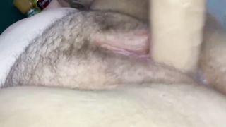 Hairy Pussy Creams from Big Dildo - 8 image