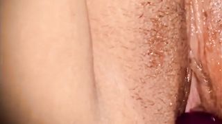 Juicy Latina Pussy Cum Multiple Times on Dildo - 3 image