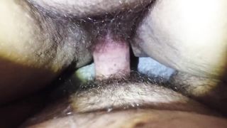 HAIRY Puffy Tight PUSSY Gets FUCKED Hard ending in a HUGE CUM LOAD!