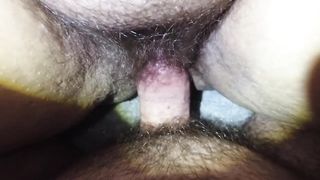 HAIRY Puffy Tight PUSSY Gets FUCKED Hard ending in a HUGE CUM LOAD! - 12 image