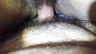HAIRY Puffy Tight PUSSY Gets FUCKED Hard ending in a HUGE CUM LOAD! - 4 image