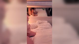 MILF next Door Rides Cock with a Sapphire in her ASS | Cum Shot on Plump Ass | Butt Plug | Curvy - 4 image