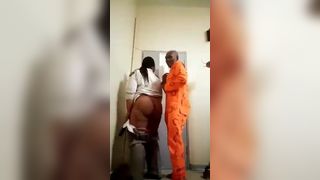 African Prisoner Fucks Prison Guard - 1 image