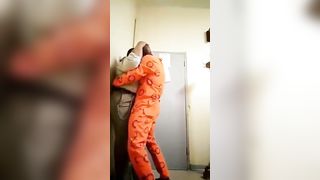 African Prisoner Fucks Prison Guard - 2 image