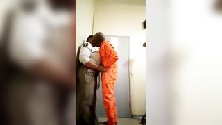 African Prisoner Fucks Prison Guard - 4 image
