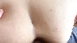 Fuck chubby girl with bush! Creampie for hairy pussy - 15 image