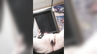 Pierced Kitty Smokes and Fucks a Bottle - 11 image