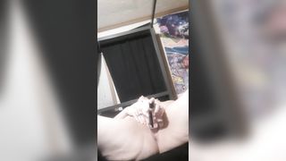 Pierced Kitty Smokes and Fucks a Bottle - 14 image