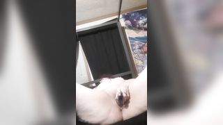 Pierced Kitty Smokes and Fucks a Bottle - 6 image