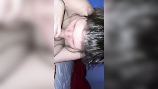 Chubby Brunette - Sexy Blowjob - 2 image