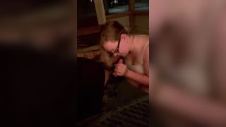 Wife Sucks me Iff in the Porch - 15 image