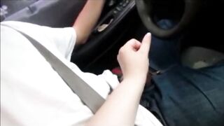 Made Him Cum Fast Hand Job While Driving - 3 image