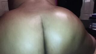 Thick Big Ass Wife Gets Oily and Rides Dick