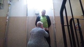 oral sex and masturbation cock in the entrance 1