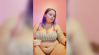 Fast Food Stuffing, Burping and Weigh in - 11 image