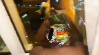 POV Ebony BBW Fucks at TRUMP in Vegas - 3 image