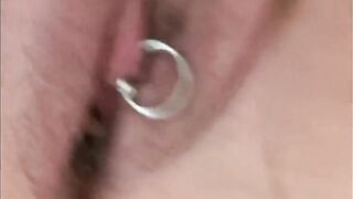 Mature MILF BBW Fun Vibe Play Pierced Bullet