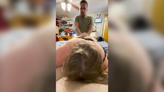 Wife gets fucked while husband watches - 10 image