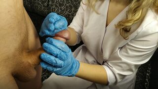 Nurse Masturbates My Cock In Latex Glove