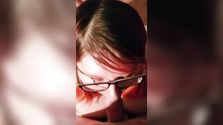 Neighbor Fills Innocent Amateur's Mouth with Cum - 14 image