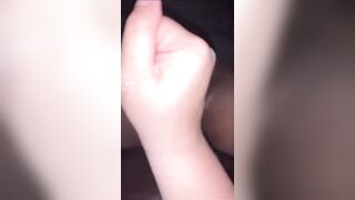 BBW gives Juicy Handjob to Nigerian BBC - 8 image