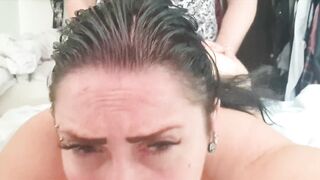 POV Sloppy Blowjob, Filthy Footfetish and Creampie! - Rosie Belle - 12 image