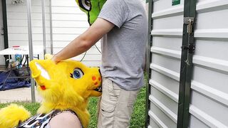 Outdoor Kitty Blowjob - 10 image