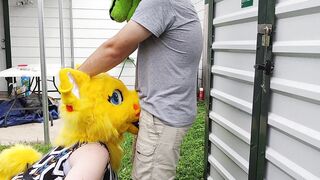 Outdoor Kitty Blowjob - 12 image