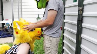 Outdoor Kitty Blowjob - 13 image